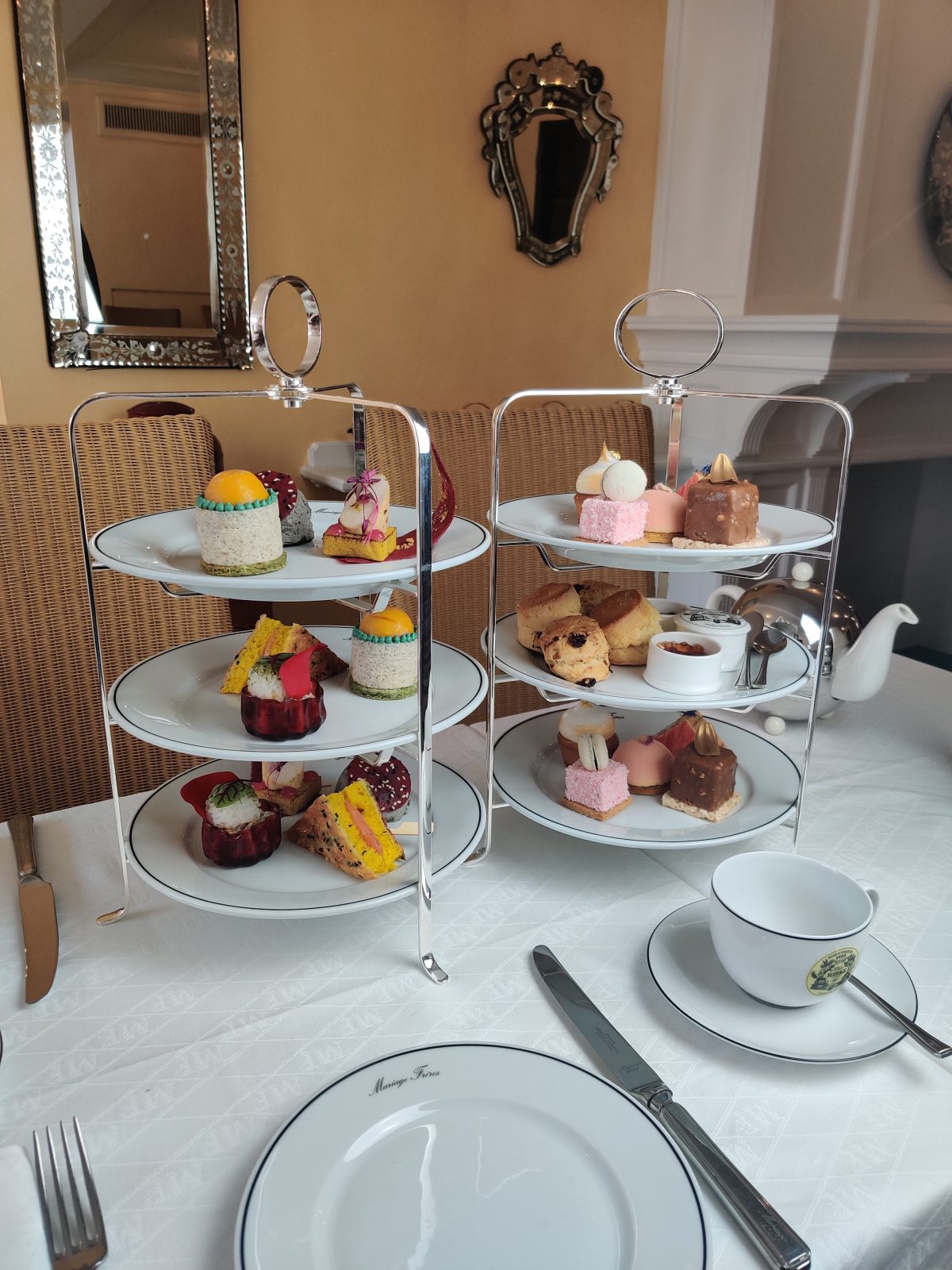 afternoon tea mariage freres london — Postcards From London