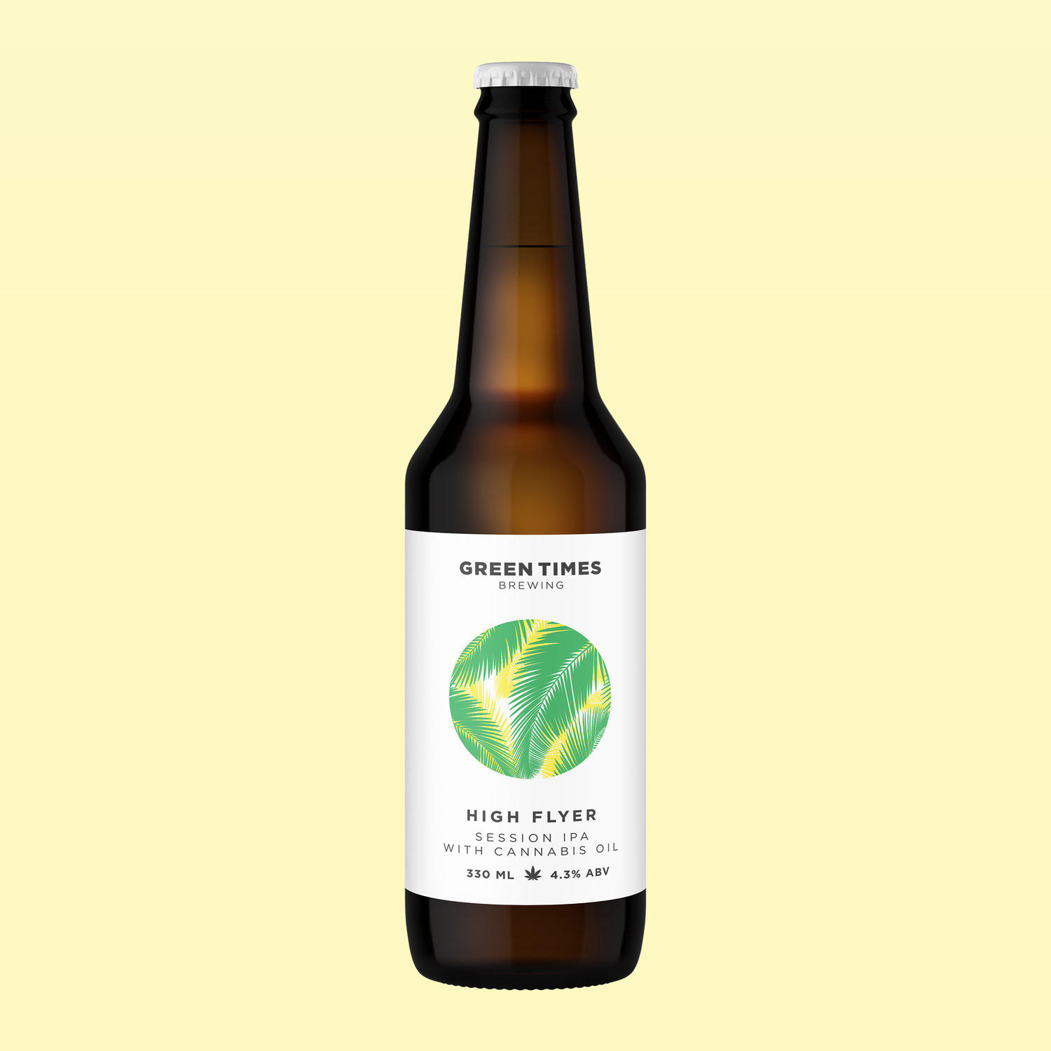 CBD beer, CBD beer in London, Green Times CBD beer